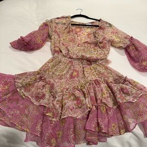 MISA LA long sleeve dress